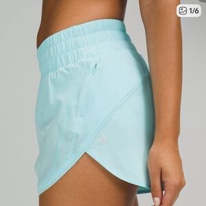 lululemon blue icing track that 3”